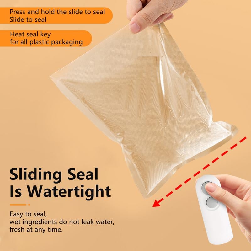 Mini Sealing Machine 2 in 1 USB Rechargeable